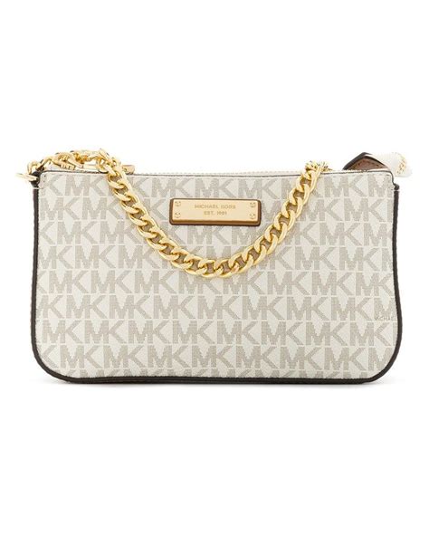 michael kors multi pochette|michael kors chain handbag.